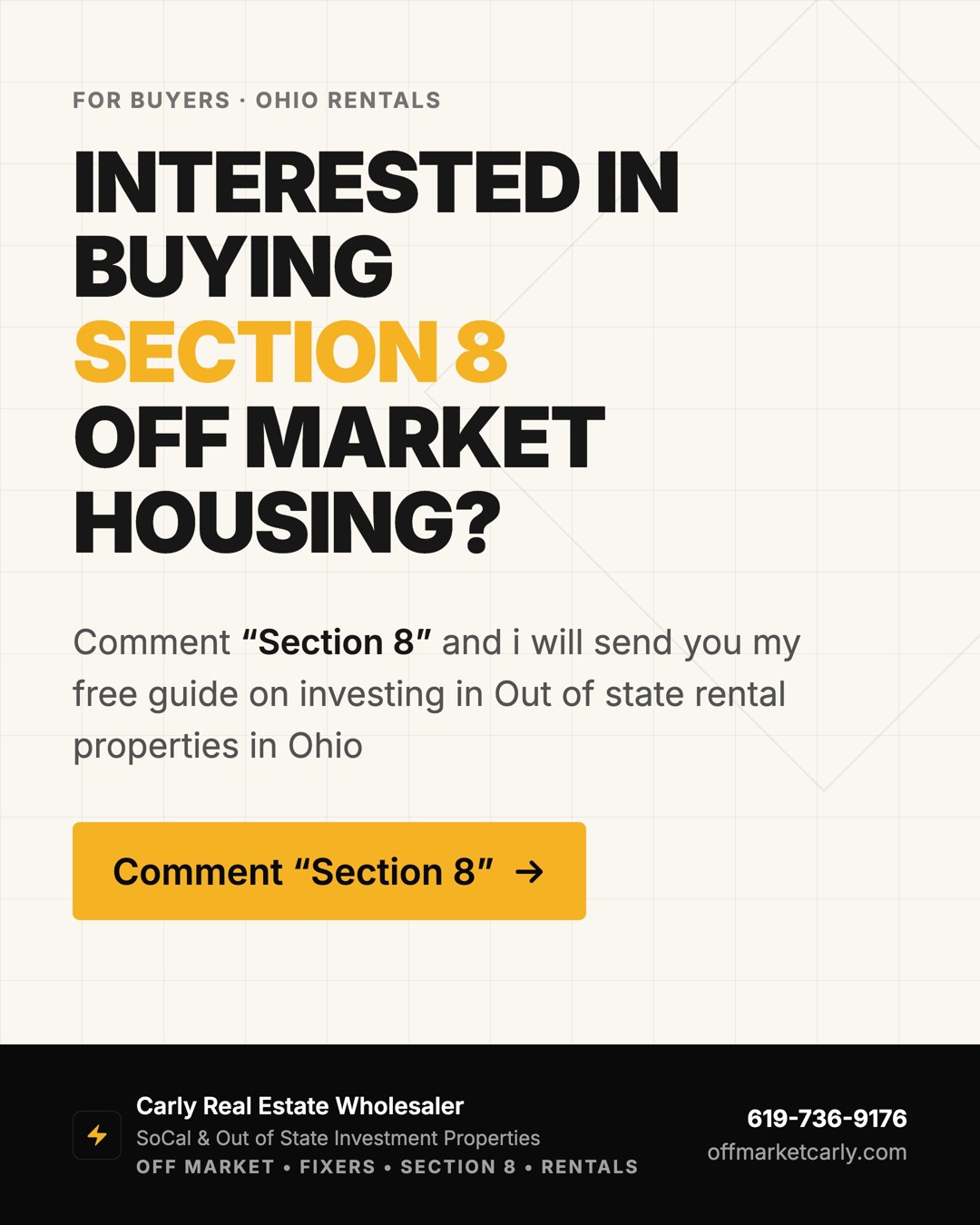 Free guide on investing in out-of-state Section 8 rentals in Ohio
